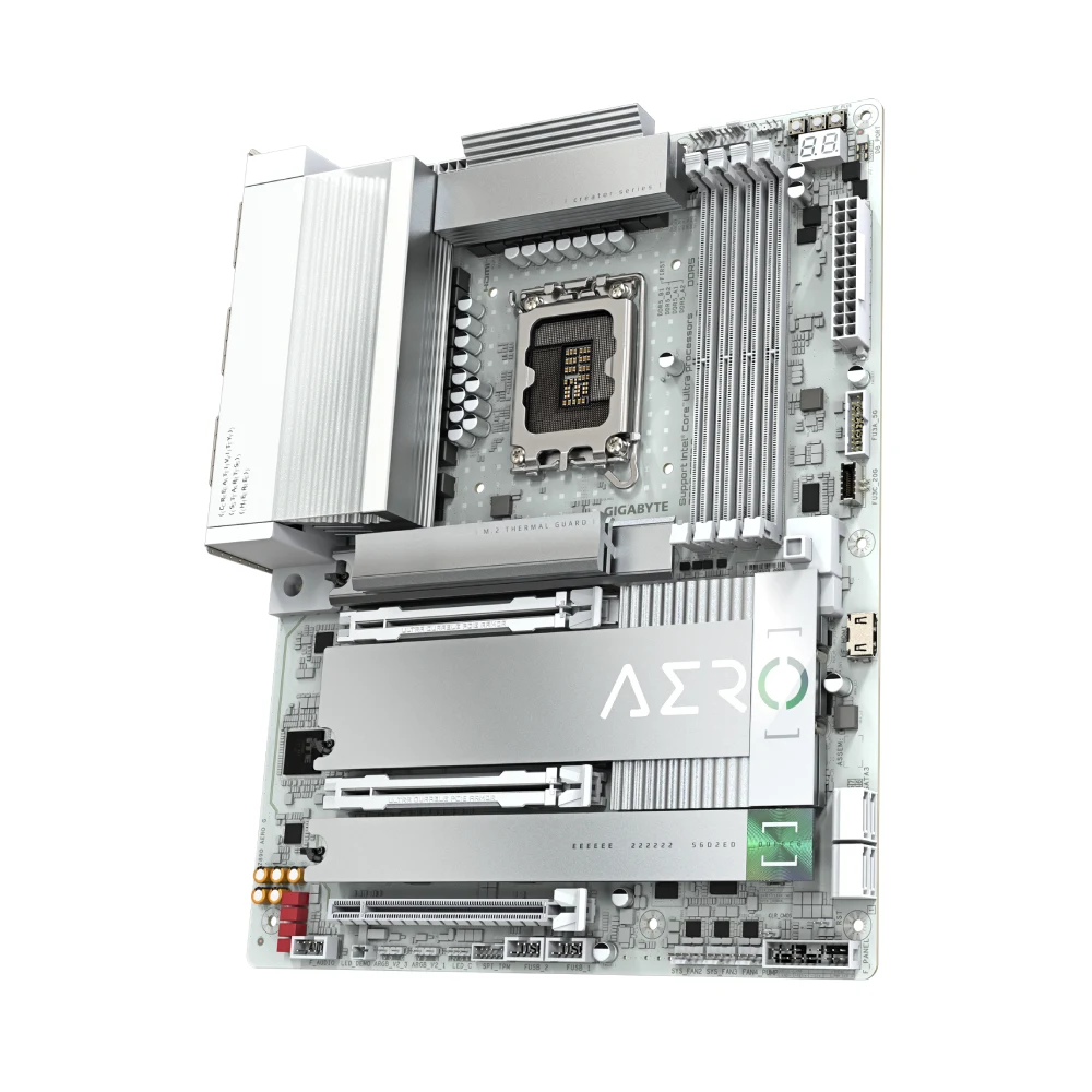 Gigabyte Motherboard Z890 AERO G WIFI7 DDR5 For Intel Ultra Processors view 2